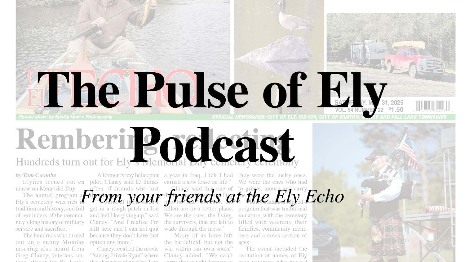 Pulse of Ely Podcast May 14, 2026 - Publisher Nick Wognum and Editor Tom Coombe