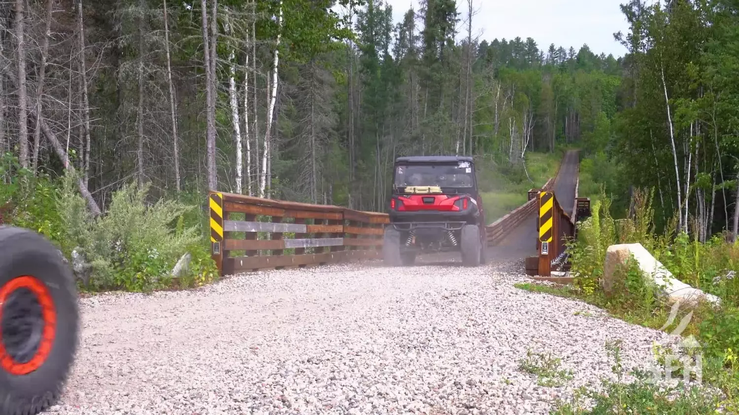 Beaver River Bridge on the Prospector ATV Trail