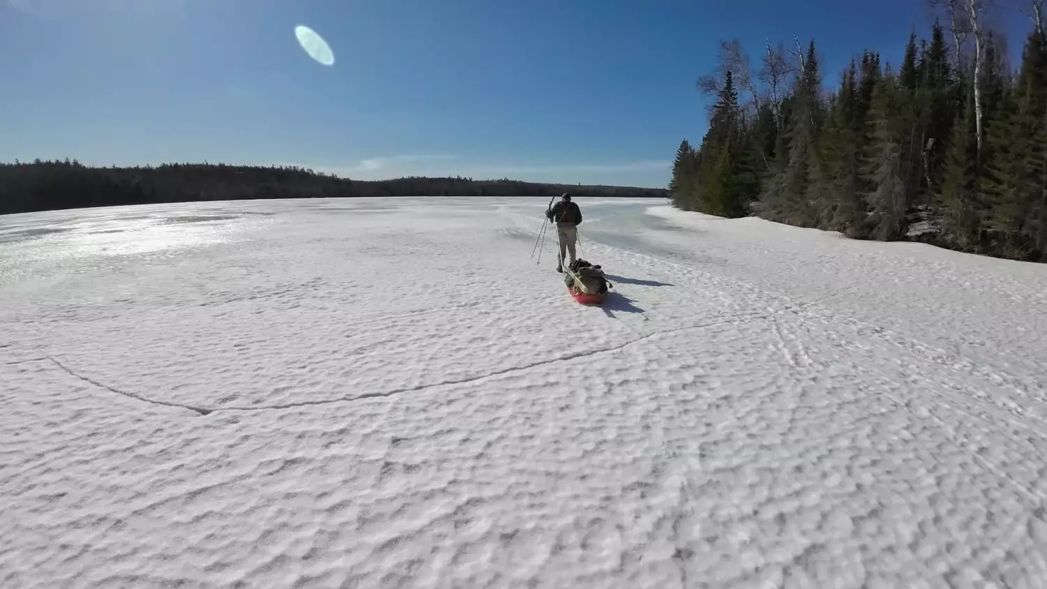 Boundary Waters brooks in March