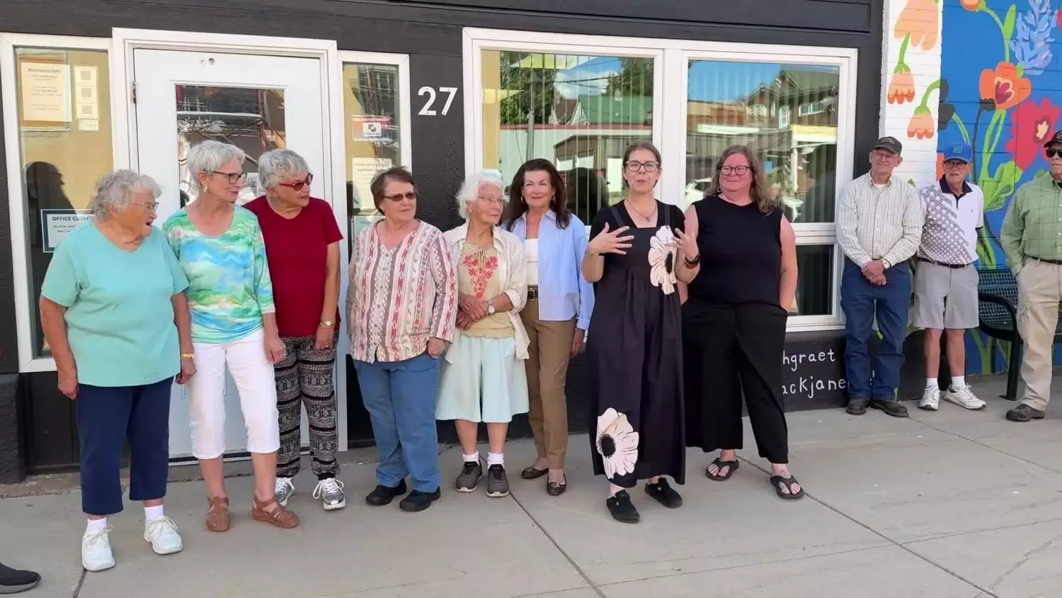 Ely Community Center Ribbon Cutting Speeches on August 22, 2025